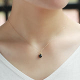 Natural Water Drop Black Agate Pendant – Jewelry Gift Ideas — 4