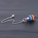 With chain seven chakras divination pendulum yoga – Stylish Gifts — 3