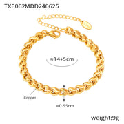 European And American Punk Copper Material Cuban – Jewelry Gift Ideas — 4