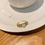 Light Luxury And High Sense Pearl Ring – Birthday Gifts — 9