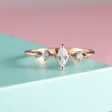 14k Gold Plated Snowflake Diamond Ring – Surprise Gifts — 4