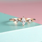 14k Gold Plated Snowflake Diamond Ring – Surprise Gifts — 4