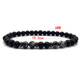 6mm Stone Bracelet Charm Classic Bracelet – Jewelry Gift Ideas — 3
