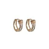 Women's Versatile Silver Needle Oil Crossover Earrings – Gifts for Her — 5
