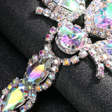 AB Colorful Crystals Mitten-type Bracelet Fashion – Stylish Gifts — 2