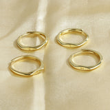 Women's Fashion Simple English Letters Ring – Stylish Gifts — 18