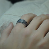 Heart Sutra Ring Vintage Version Bamboo Ornament – Unique Gift Ideas — 4