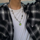 Hip Hop Couple Lucky Star Fortune Necklace – Jewelry Gift Ideas — 5