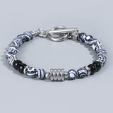 Stainless Steel OT Buckle Tiger-Eye Bracelet Men – Jewelry Gift Ideas — 3