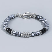 Stainless Steel OT Buckle Tiger-Eye Bracelet Men – Jewelry Gift Ideas — 3
