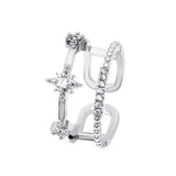 Ins Cold Wind Double Hexagram Ring Adjustable – Thoughtful Gifts — 5