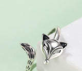 S925 Thai Silver Unisex Fox Ring – Surprise Gifts — 5
