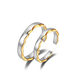Sterling Silver Haoyue And Sea Couple Ring – Gifts for Couples — 4