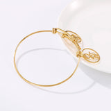 Stainless Steel Boy And Girl Hollow Pendant 18k – Jewelry Gift Ideas — 3