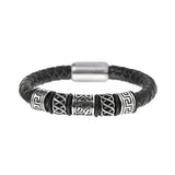 Men's Leather Woven Bracelet Leather Bracelet – Jewelry Gift Ideas — 6