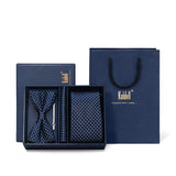 Four Piece Suit With Embroidered Tie – Birthday Gifts — 9