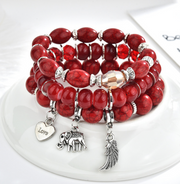 Marble elephant bracelet – Jewelry Gift Ideas — 3