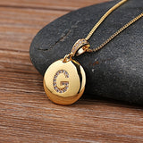 Necklace Glossy Diamonds 26 English Letters – Jewelry Gift Ideas — 10