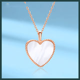 Heart Pendant Fashion Temperament Shell Necklace – Jewelry Gift Ideas — 1