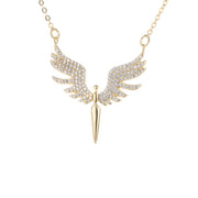 Guardian Angel Diamond Ring Necklace Earrings – Jewelry Gift Ideas — 4