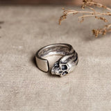 Ancient Silver European And American Dark Soul Skull – Stylish Gifts — 4