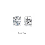 Stainless Steel Studs No Pierced Earring Ear Clip – Jewelry Gift Ideas — 9