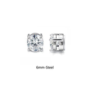 Stainless Steel Studs No Pierced Earring Ear Clip – Jewelry Gift Ideas — 9