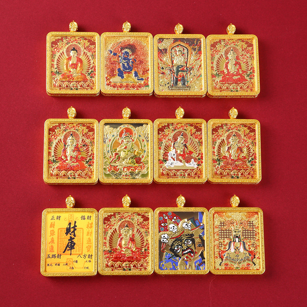 Three-dimensional Relief Wutai Mountain Dragon Wuye Alloy – Gift Ideas — 1