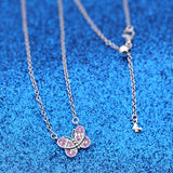 S925 Silver Necklace Women's Love Bow Chain – Jewelry Gift Ideas — 2