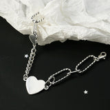 Girly Heart Bracelet Female With Hearts Niche – Jewelry Gift Ideas — 3