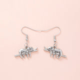 Cute Animal Sloth Drop Earrings – Birthday Gifts — 2