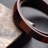 Stainless steel leather bracelet – Jewelry Gift Ideas — 5
