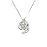 Irregular Hammer Pattern Crescent Clavicle Chain – Everyday Gifts — 2