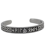 Solid Stainless Steel Viking Rune Bracelet – Jewelry Gift Ideas — 4