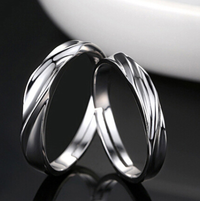 Couple love intertwined ring – Gifts for Couples — 2