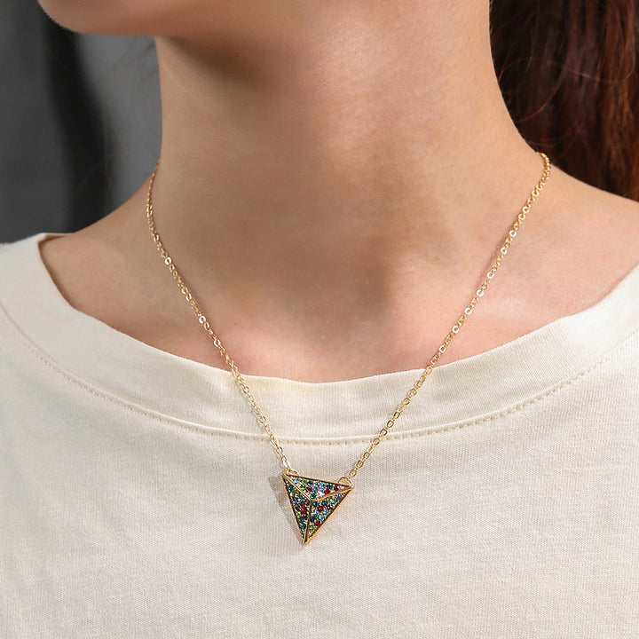 Fashion Elegant Shining Diamond Colorful Gemstone – Jewelry Gift Ideas — 1
