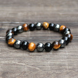 Tiger Eye Stone Bracelet Natural Stone Bracelet – Jewelry Gift Ideas — 11