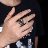 Men's Stainless Steel Double Fish Ring – Gifts for Him — 5