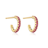 95mm Micro Inlaid Zircon Colorful Crystals C-shaped – Gifts for Her — 4