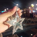 Exaggerated Pentagram Super Sparkling Diamond – Holiday Gift Ideas — 2