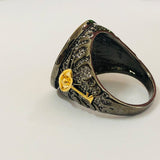 Gold-plated two-tone ring domineering creative Chinese – Gift Ideas — 2
