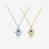 S925 Silver Devil's Eye Zircon Necklace – Jewelry Gift Ideas — 6