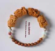 Cartoon Cute Four No Buddha Single Loop Bracelet – Jewelry Gift Ideas — 4