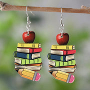 Women's Fashion Personalized 3D Love Book Earrings – Stylish Gifts — 3