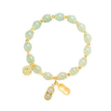 Peanut Hotan Jade Bracelet Female Full String – Jewelry Gift Ideas — 3