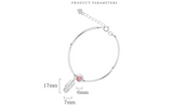 Strawberry Feather Pendant Bracelet – Jewelry Gift Ideas — 2
