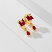 Popular Fashion Earrings Copper-plated Gold – Stylish Gifts — 6