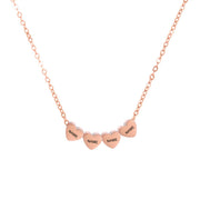 Engraved Stainless Steel Necklace Heart-shaped – Jewelry Gift Ideas — 9