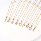 Diamond Necklace With English Letters – Jewelry Gift Ideas — 1