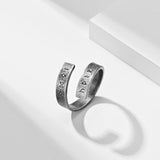 Pirate Viking Text Symbol Ended Ring Personality – Stylish Gifts — 2